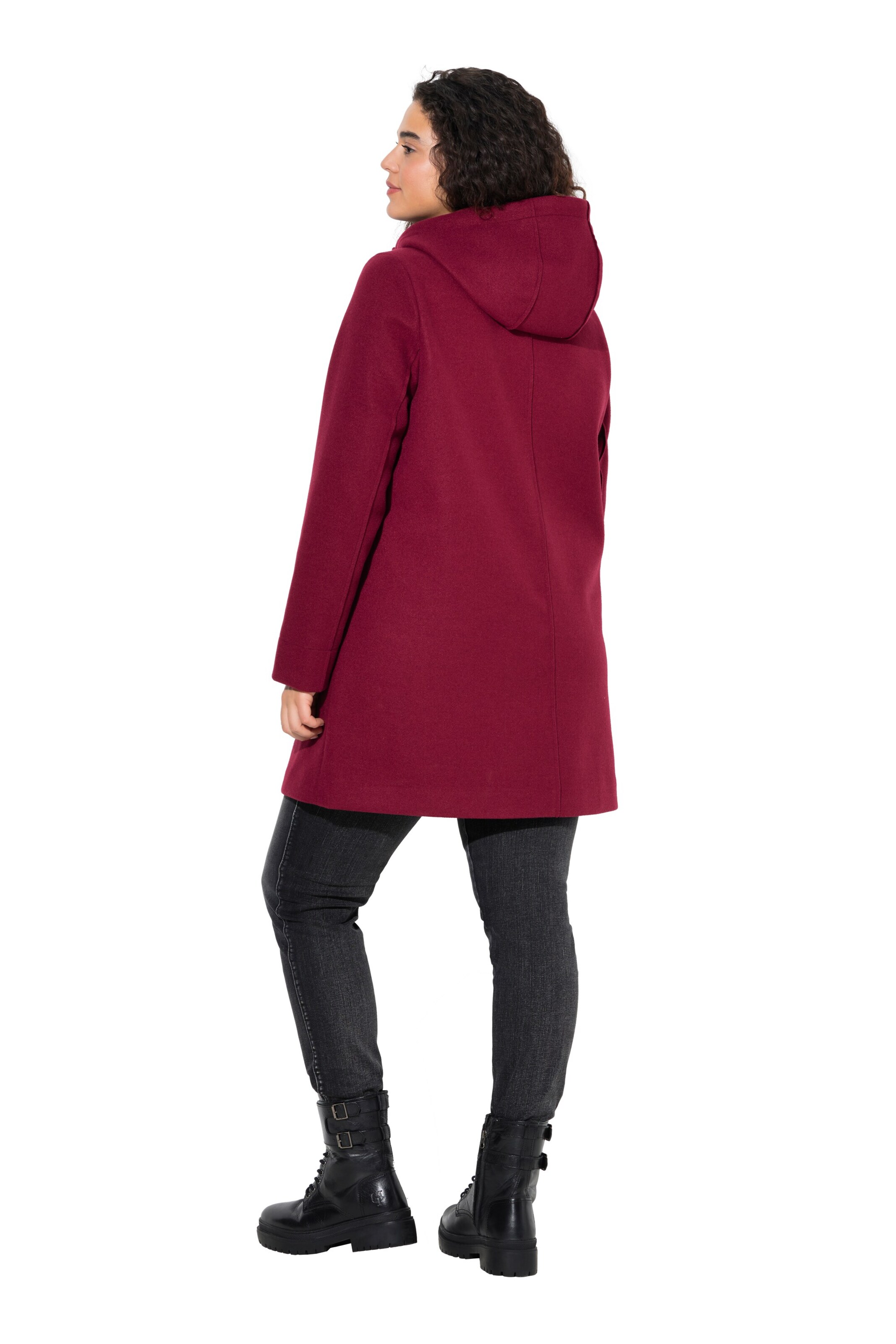 Ulla Popken Mantel in Rot