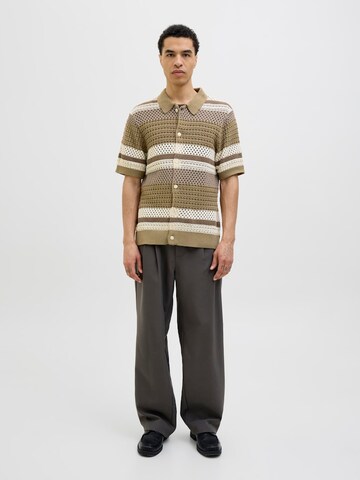Jack & Jones Premium Comfort Fit Cardigan 'JPRBluwilmer' i brun