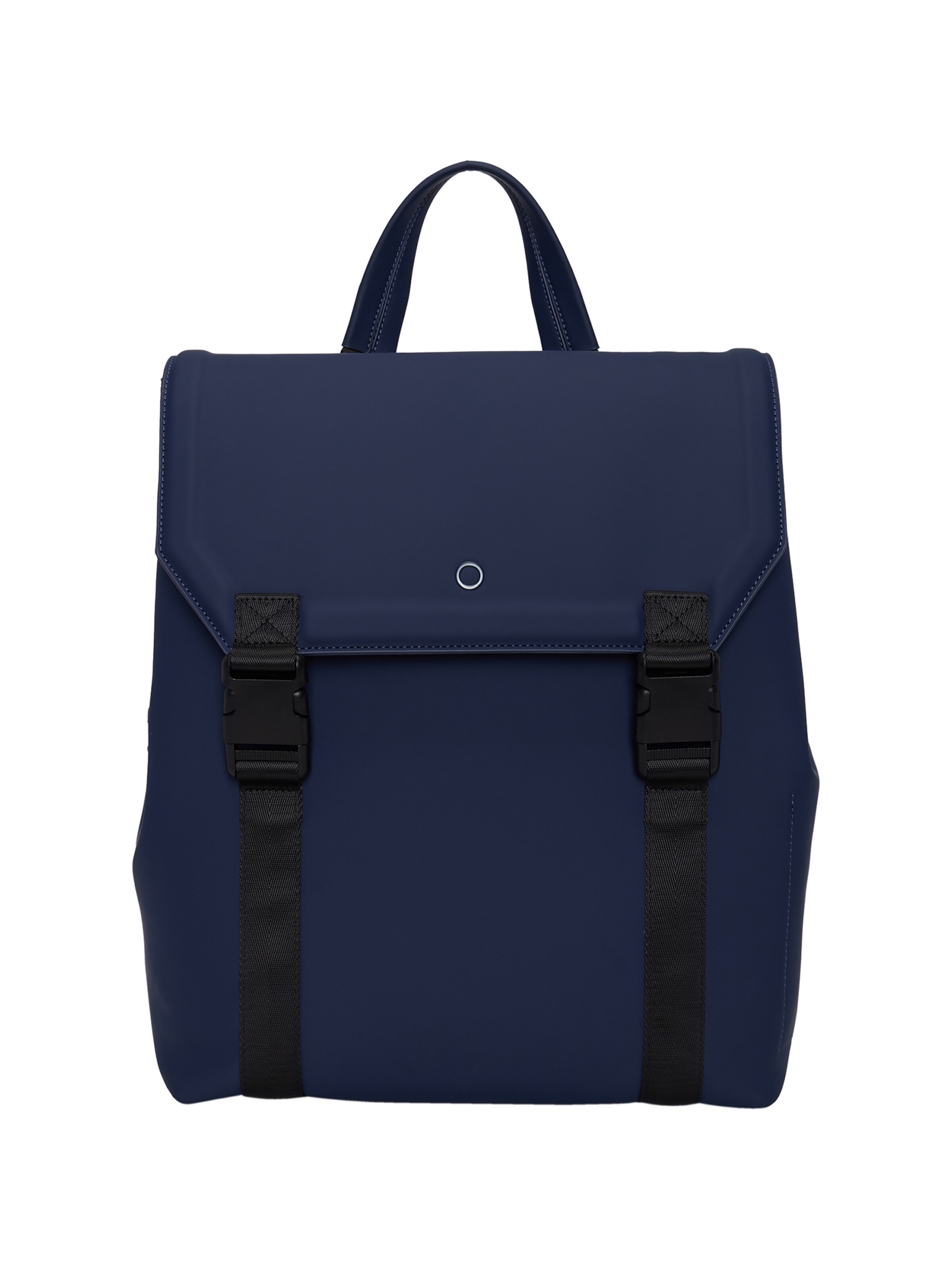 O bag Backpack in Blue: front