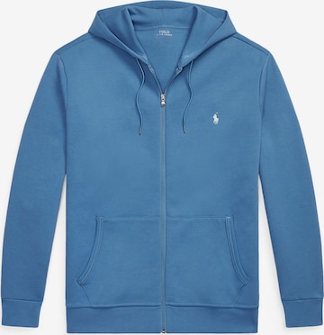 Polo Ralph Lauren Big & Tall Ζακέτα φούτερ σε μπλε: μπροστά
