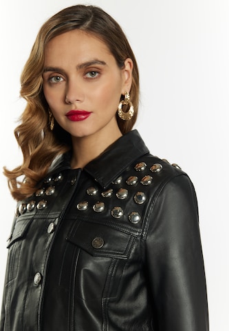 faina Between-season jacket in Black