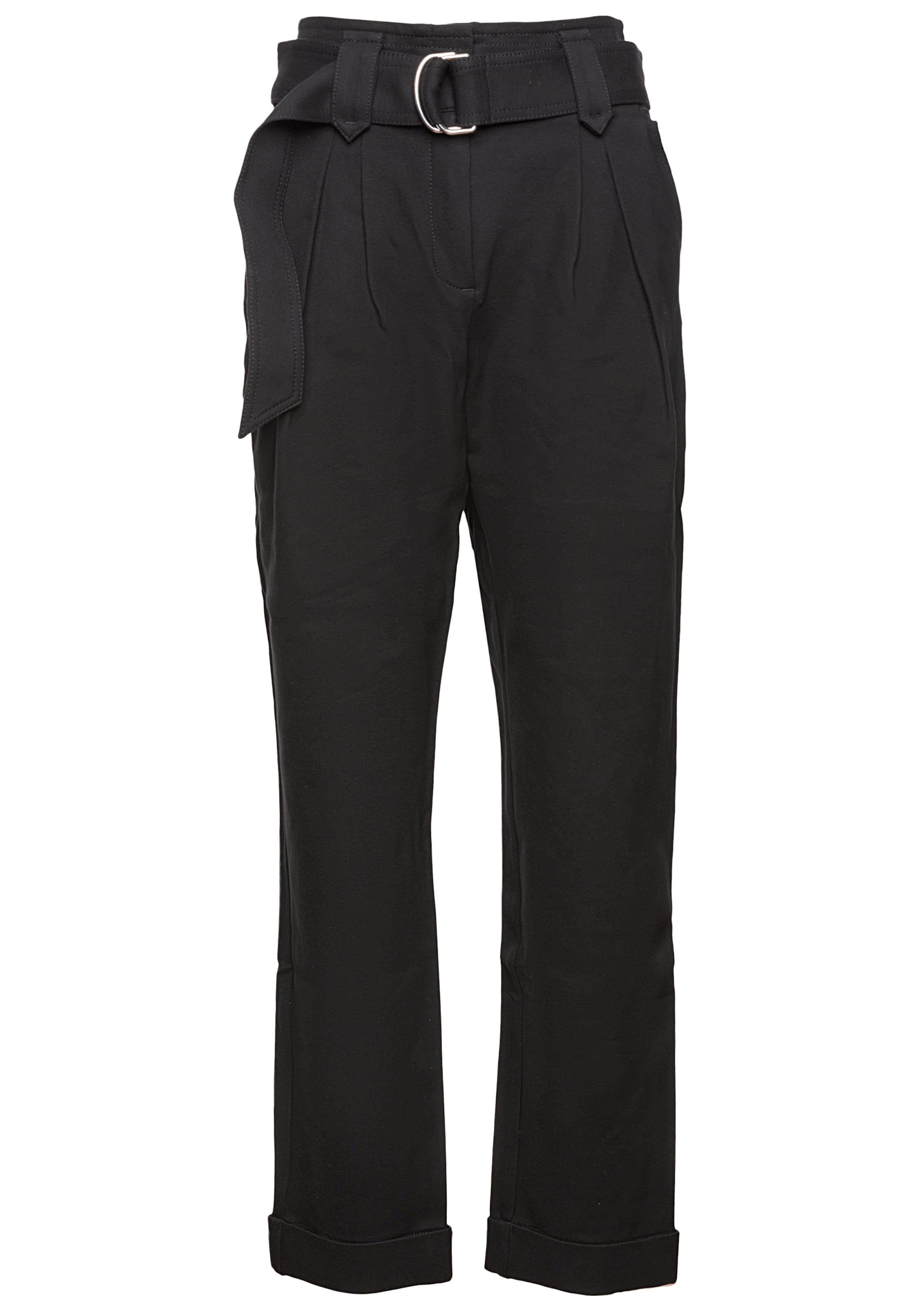 BOSS Regular Pants 'C_Takina2' in Black: front