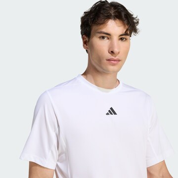 ADIDAS PERFORMANCE Funktionsshirt 'D4T Essentials' in Weiß