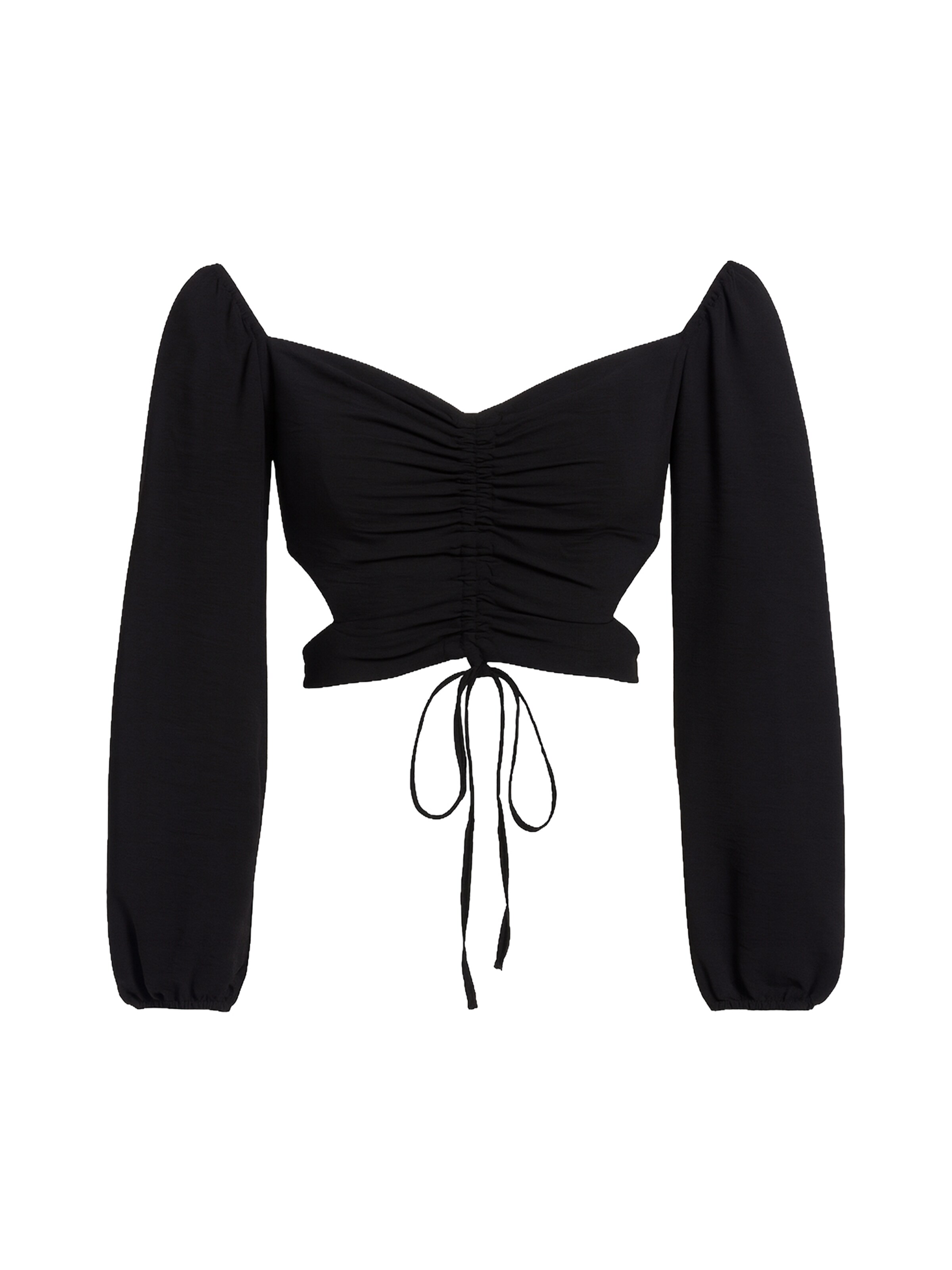 Chemisier Elara en noir : devant