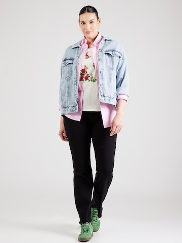 Levi's® Plus T-Shirt 'Perfect' in Weiß