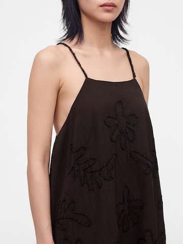 Robe d’été 'MIA' TOPSHOP en marron