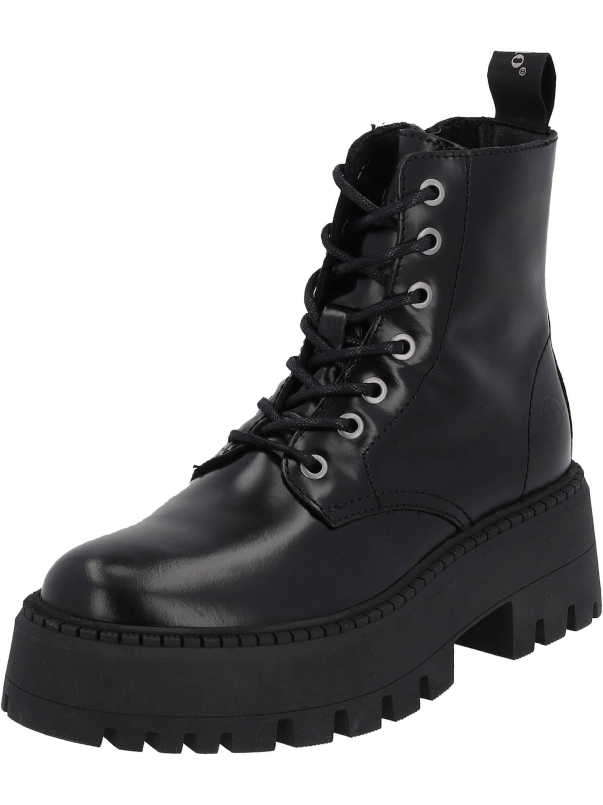 PaladoGležnjače na vezanje 'Biak' - crna boja: prednji dio