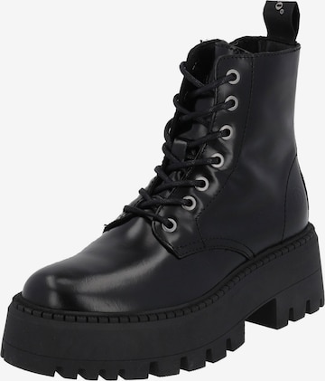 Palado Lace-Up Ankle Boots 'Biak' in Black: front