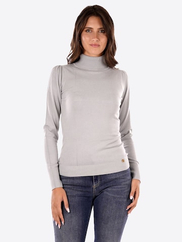 Pullover 'Maglia' di Yes Zee in grigio