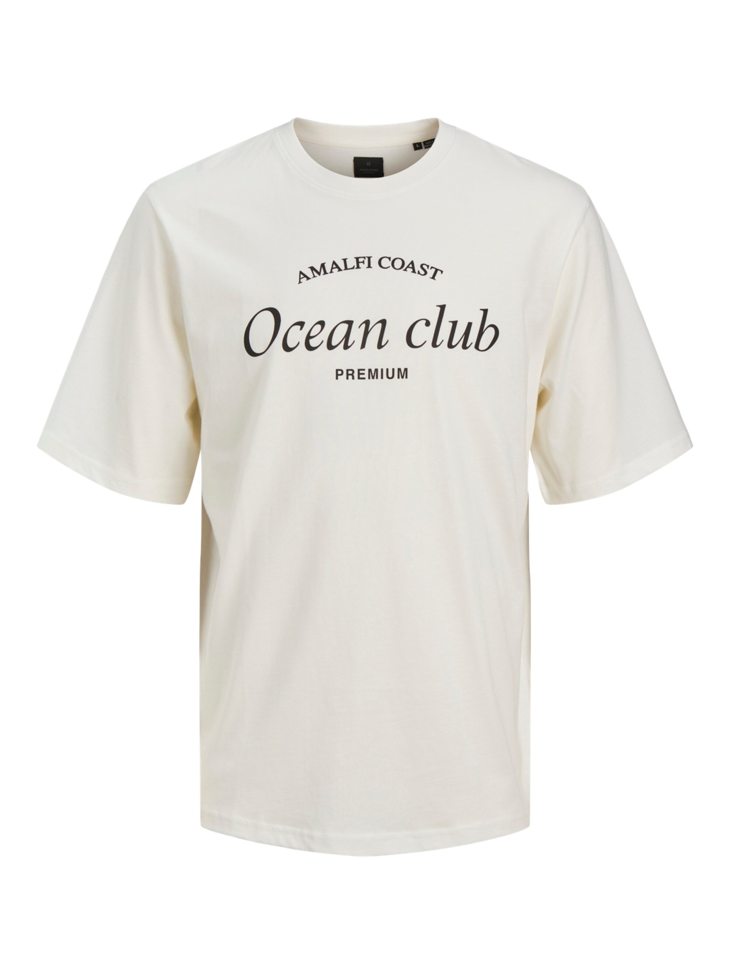 Tricou 'Ocean Club' de la JACK & JONES pe bej: față