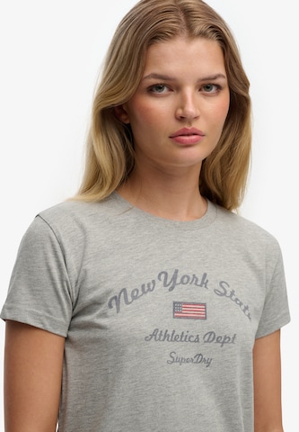 pelēks Superdry & Co T-Krekls 'ATH ESS'