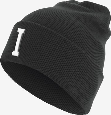 Bonnet Flexfit en noir : devant