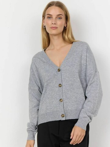 Soyaconcept Strickjacke 'Nicoline' in Grau: Vorderseite
