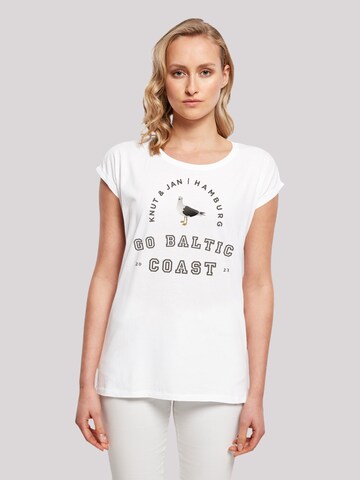 F4NT4STIC Shirt in White: front