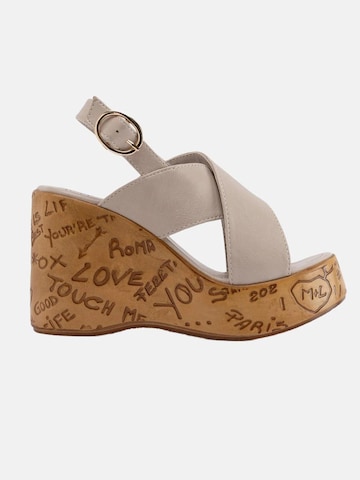 Limoya Sandals in Beige
