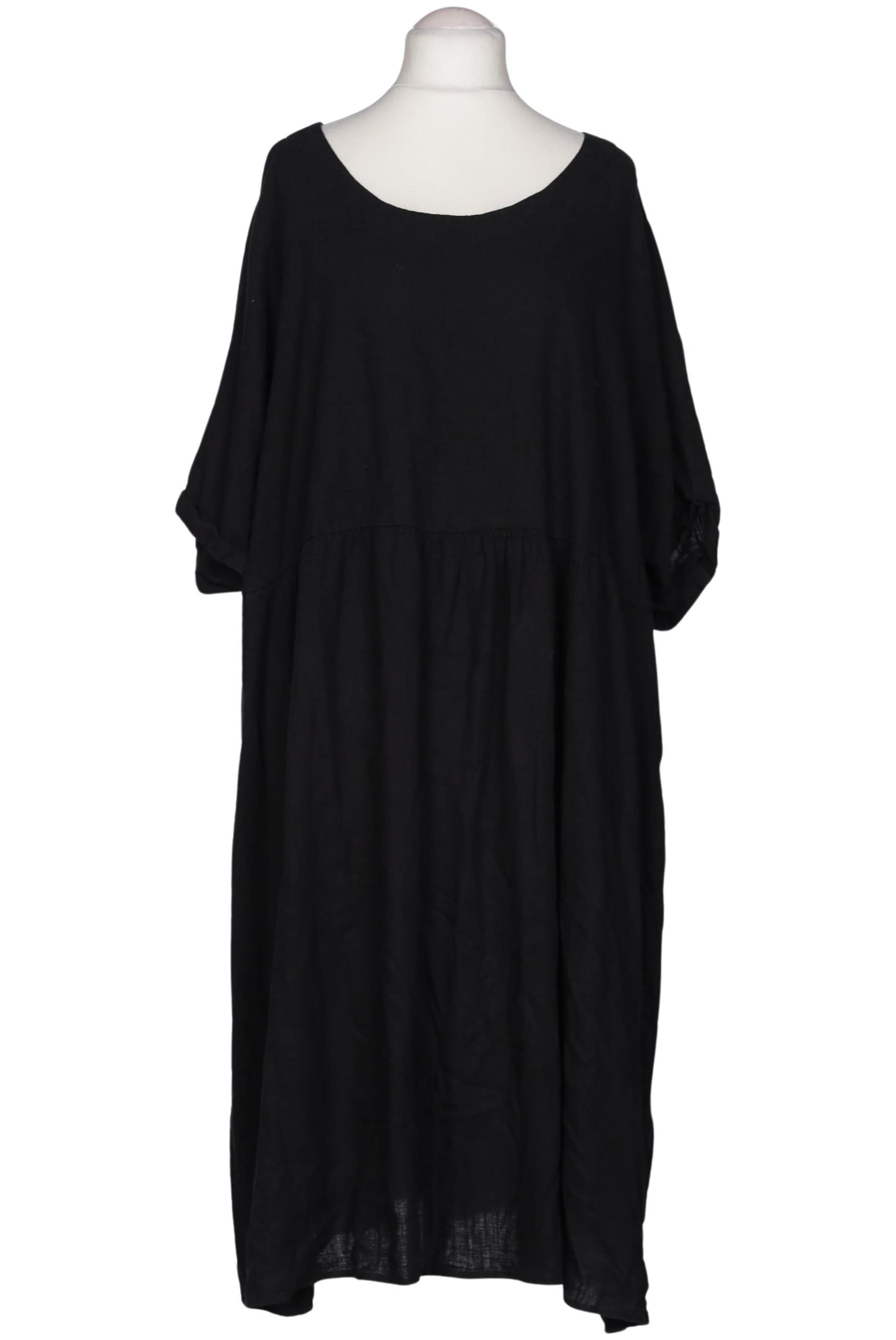 Ulla Popken Kleid 9XL in Schwarz: Vorderseite