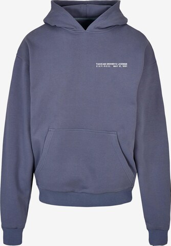 MT Upscale Sweatshirt 'NY Taxi' in Blauw: voorkant