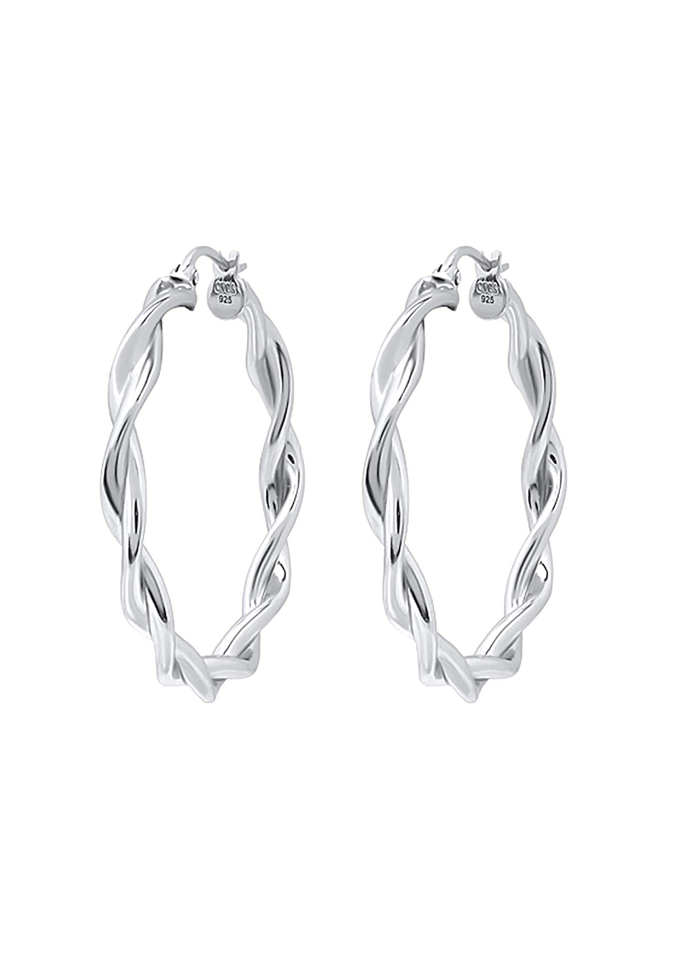 ELLI Earrings in Silver: front