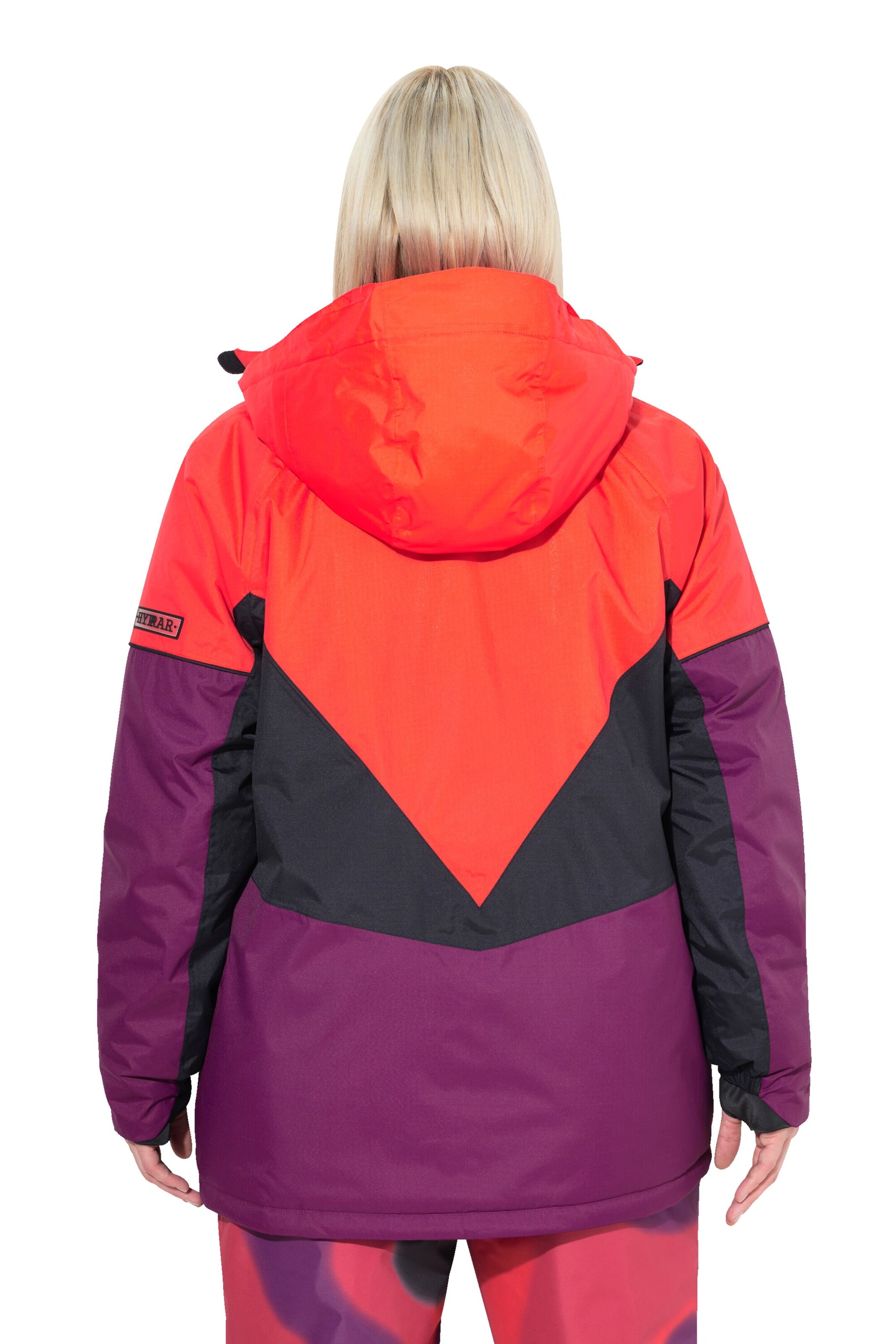 Ulla Popken Weatherproof jacket in Orange