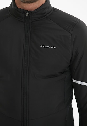 ENDURANCE Athletic Jacket 'Parken' in Black