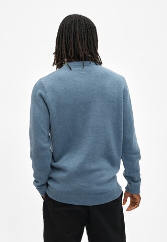 Cleptomanicx Sweater 'Classico Ligull' in Blue
