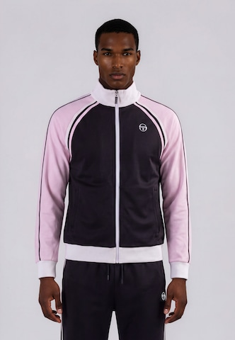 Sergio Tacchini Bluza rozpinana 'Ghibli' w kolorze czarny: przód