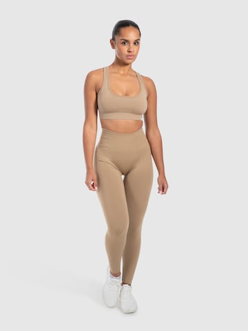 Haut de sport ' Louisa ' Smilodox en beige