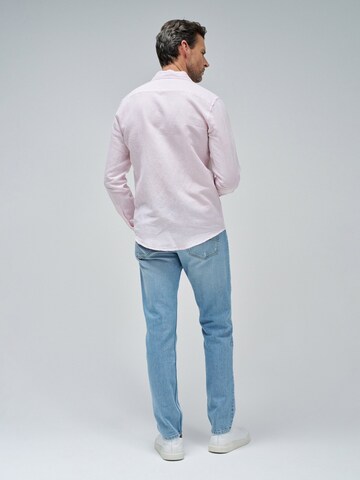 Coupe regular Chemise 'Birmingham' Salsa Jeans en rose