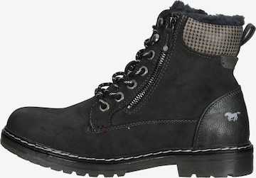 MUSTANG Lace-Up Boots in Grey