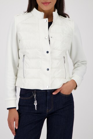 monari Between-Season Jacket in White: front
