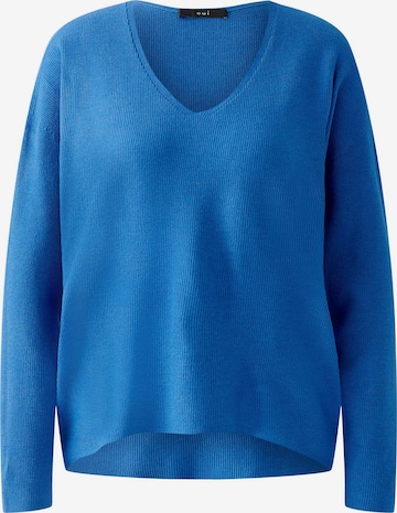 OUI Pullover in Blau: Vorderseite