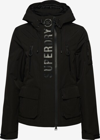 Superdry Between-Season Jacket in Black: front