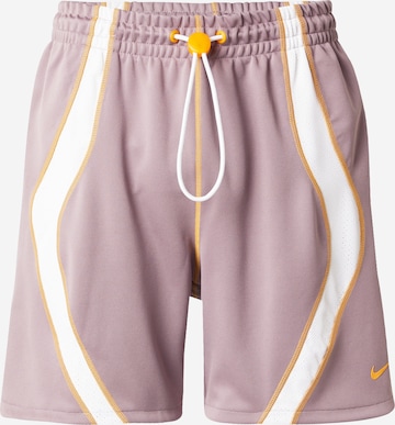 Nike Sportswear Loosefit Housut värissä harmaa: etupuoli