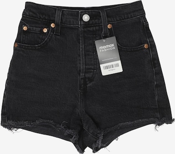 LEVI'S ® Shorts XXXS in Schwarz: Vorderseite