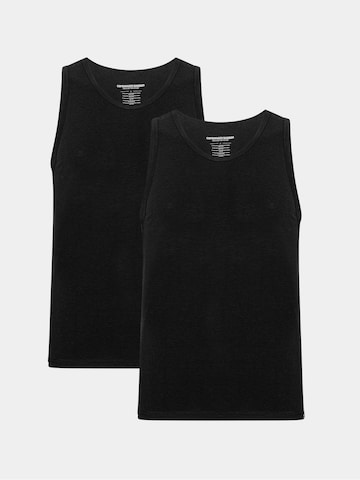 Copenhagen Bamboo Undershirt in Black: front