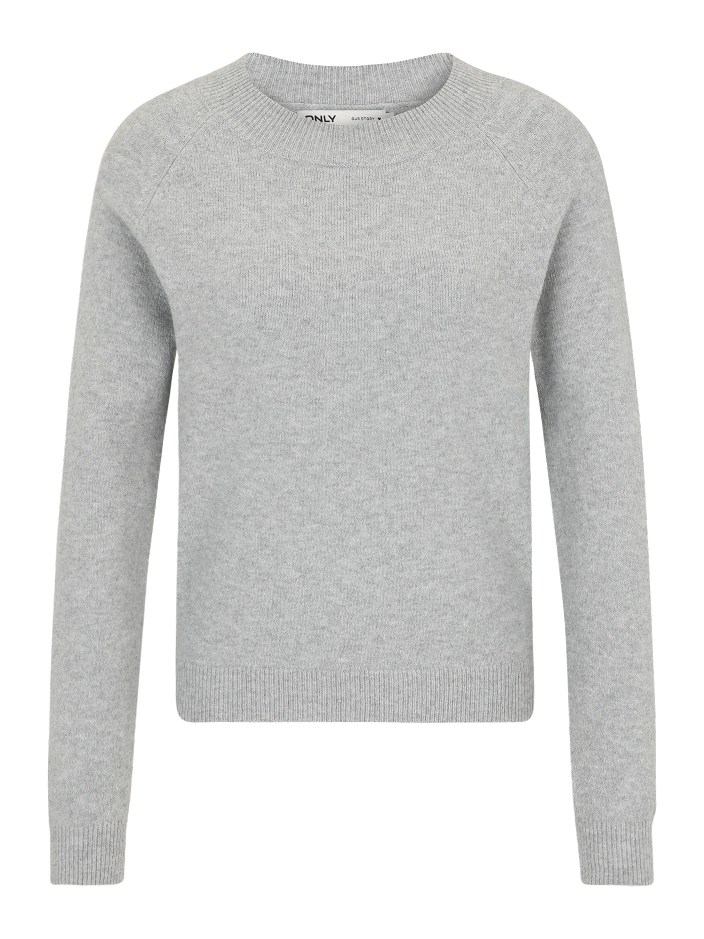 Only Petite Πουλόβερ 'ONLRICA' σε γκρι μελανζέ, Άποψη προϊόντος
