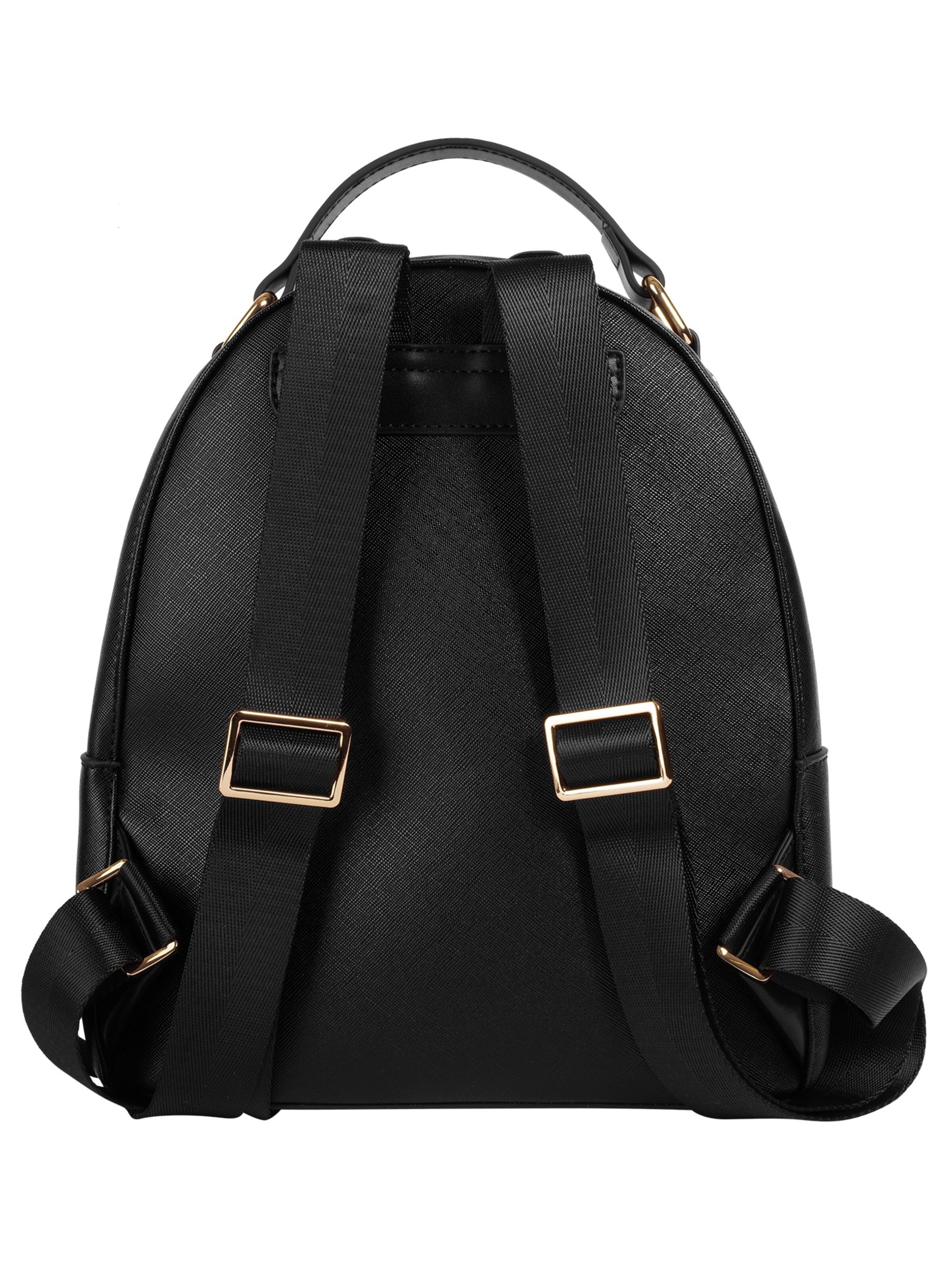 bugatti Backpack 'ELLA SAFFIANO' in Black