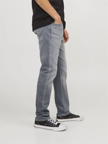 JACK & JONES Slimfit Jeans i grå