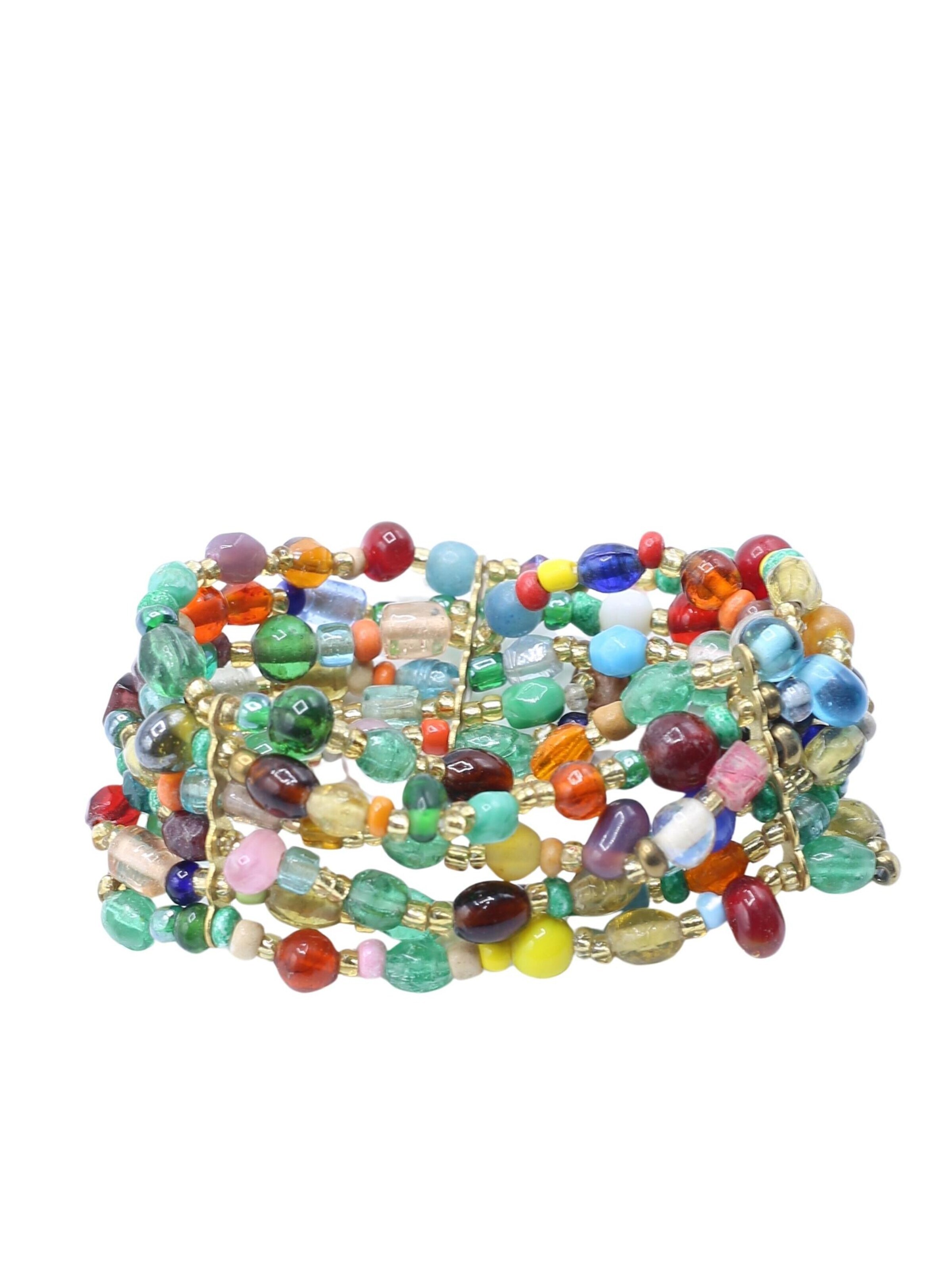 COLLEZIONE ALESSANDRO Bracelet 'Rainbow' in Mixed colors