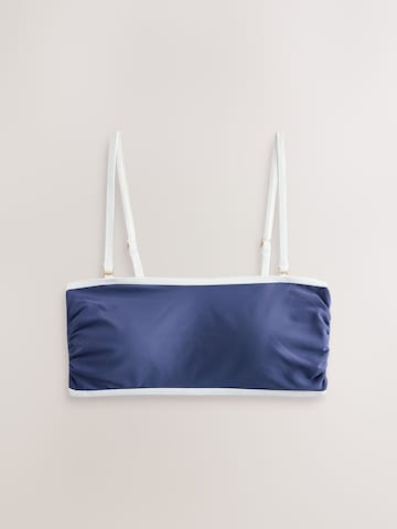 Next Bandeau Bikini Top in Blue