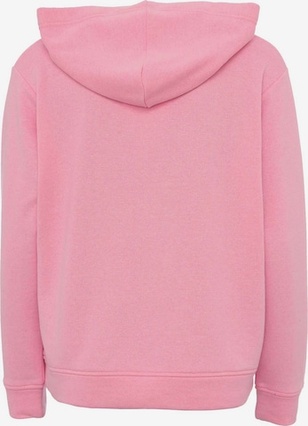 Zwillingsherz Sweatshirt 'Smile' i pink