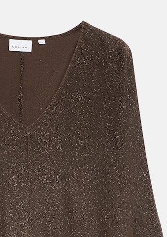 Pull-over COMMA en marron