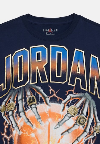Jordan - Camisola 'SHOCK AND AHHH' em azul: frente