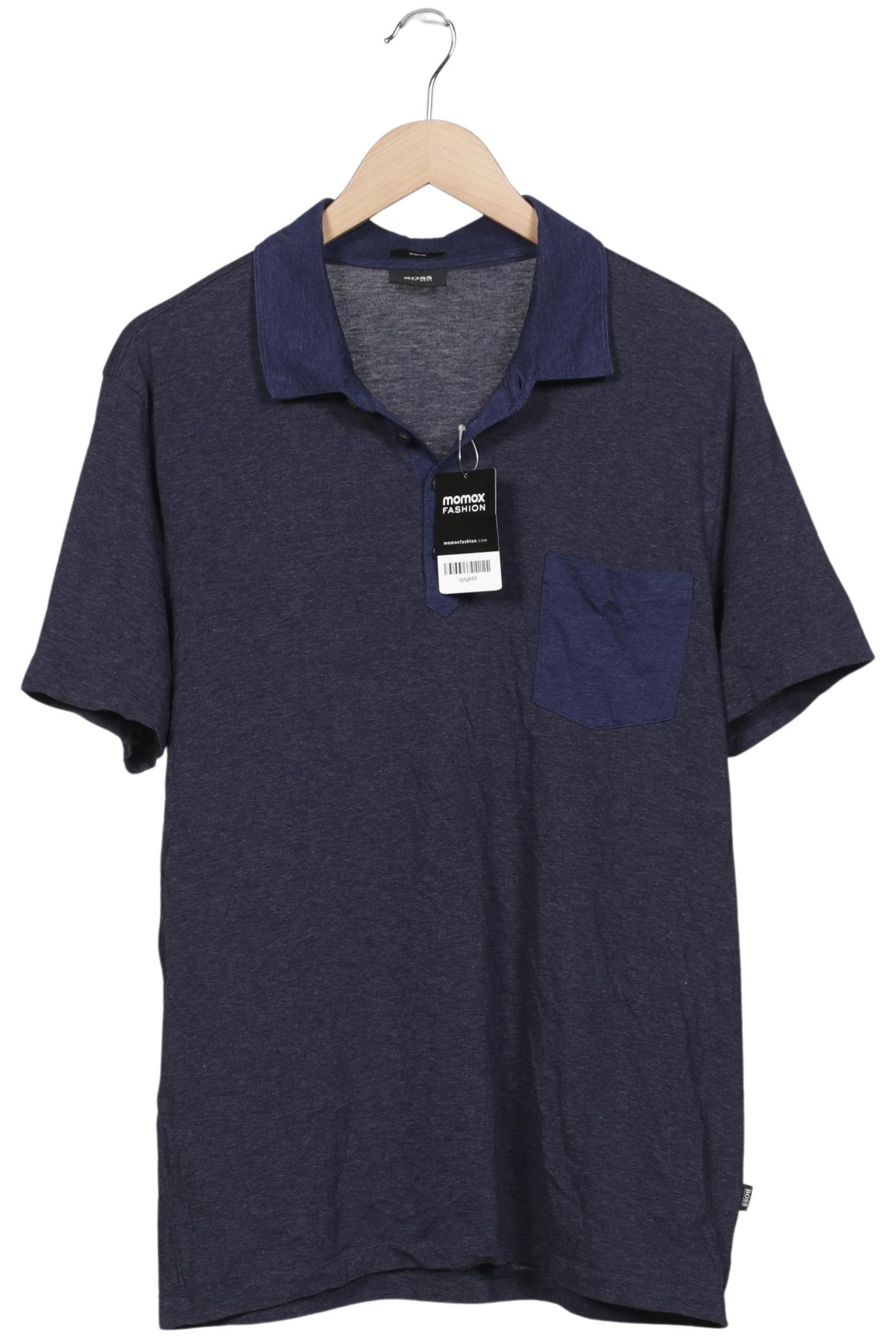 BOSS Black Poloshirt XXL in Blau: Vorderseite