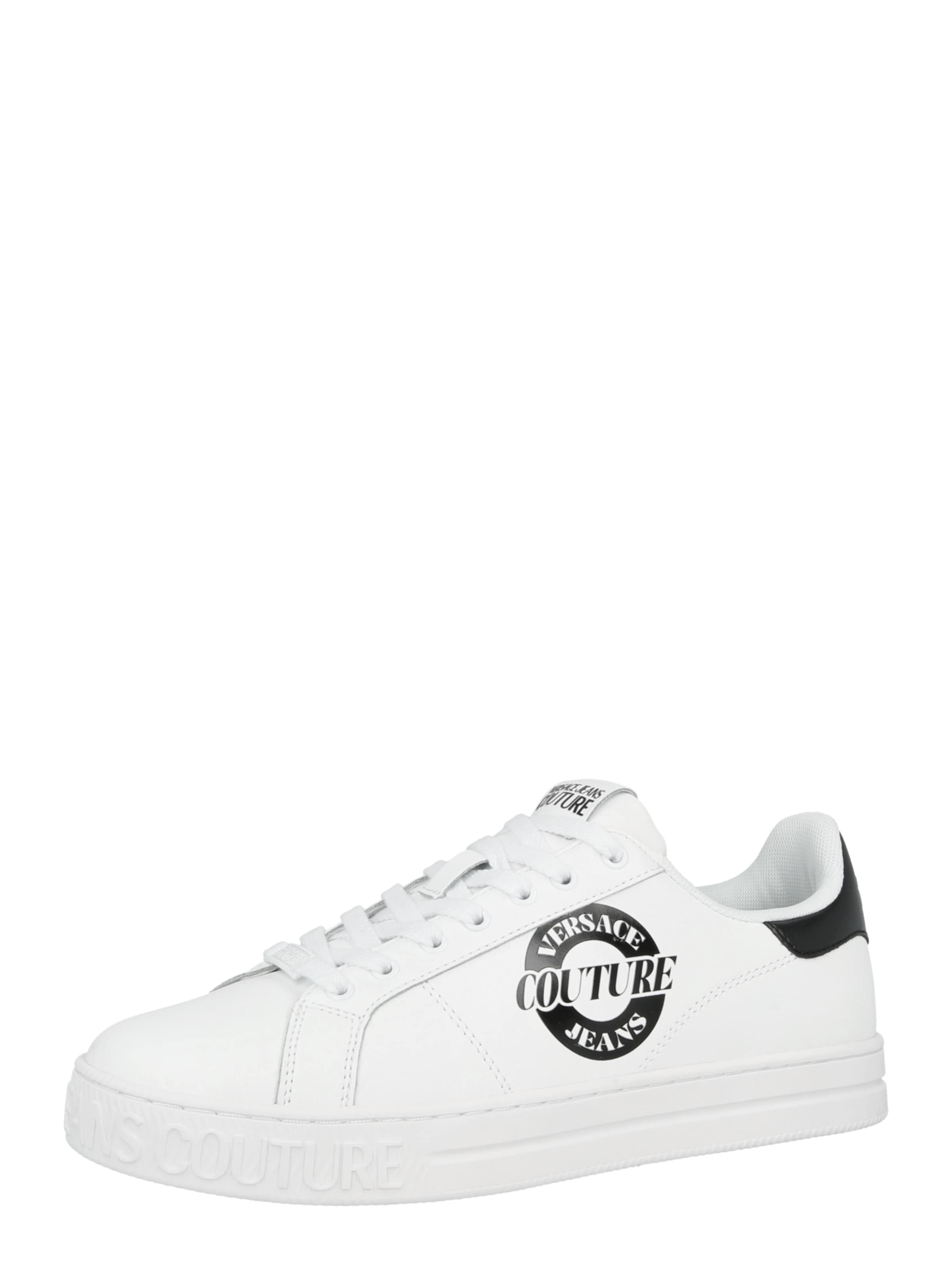 Versace Jeans Couture Matalavartiset tennarit 'FONDO COURT 88' värissä valkoinen: etupuoli