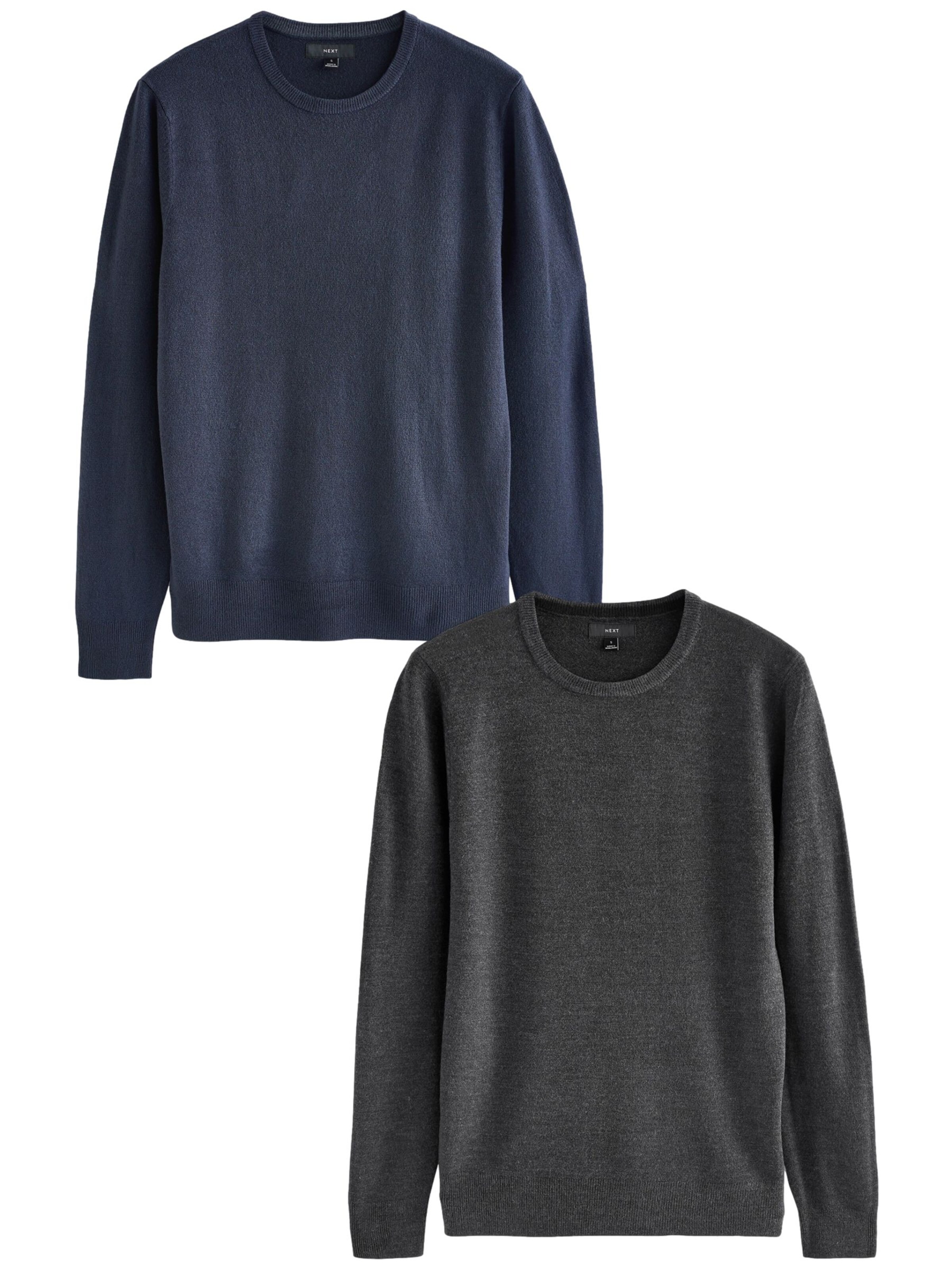 Next Пуловер в синьо: отпред