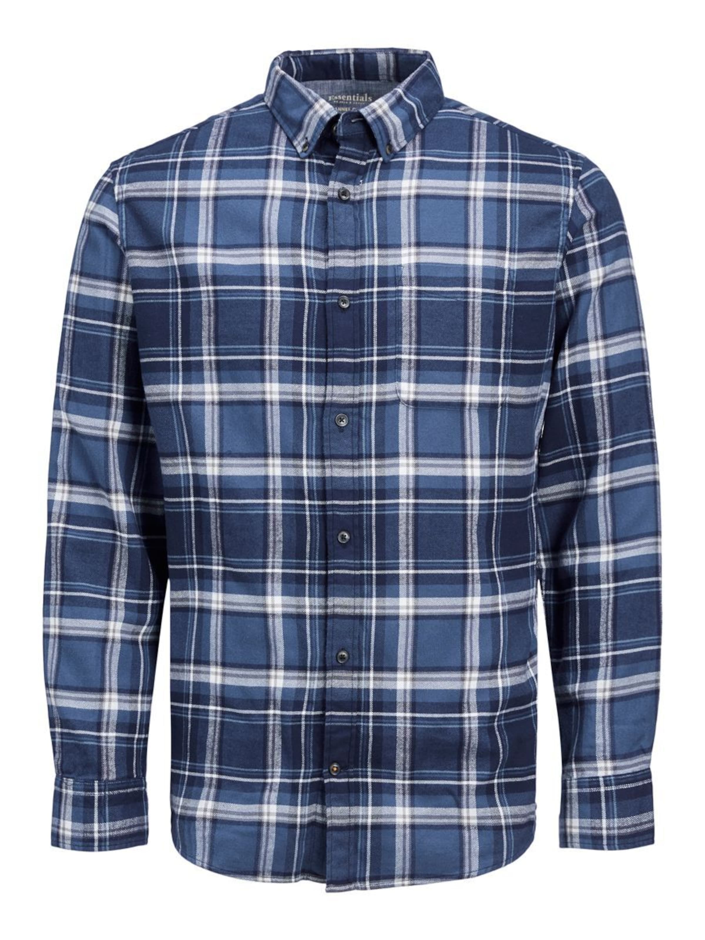 JACK & JONES Regular Fit Hemd 'JJClassic' in Blau: Vorderseite