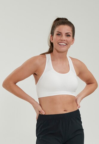 ENDURANCE Bralette Sports bra 'George' in White: front