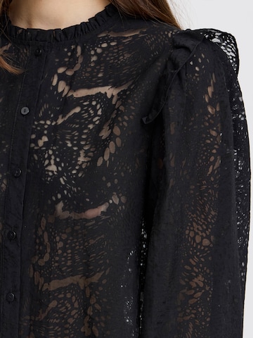 Camicia da donna 'IH YARROW' di ICHI in nero