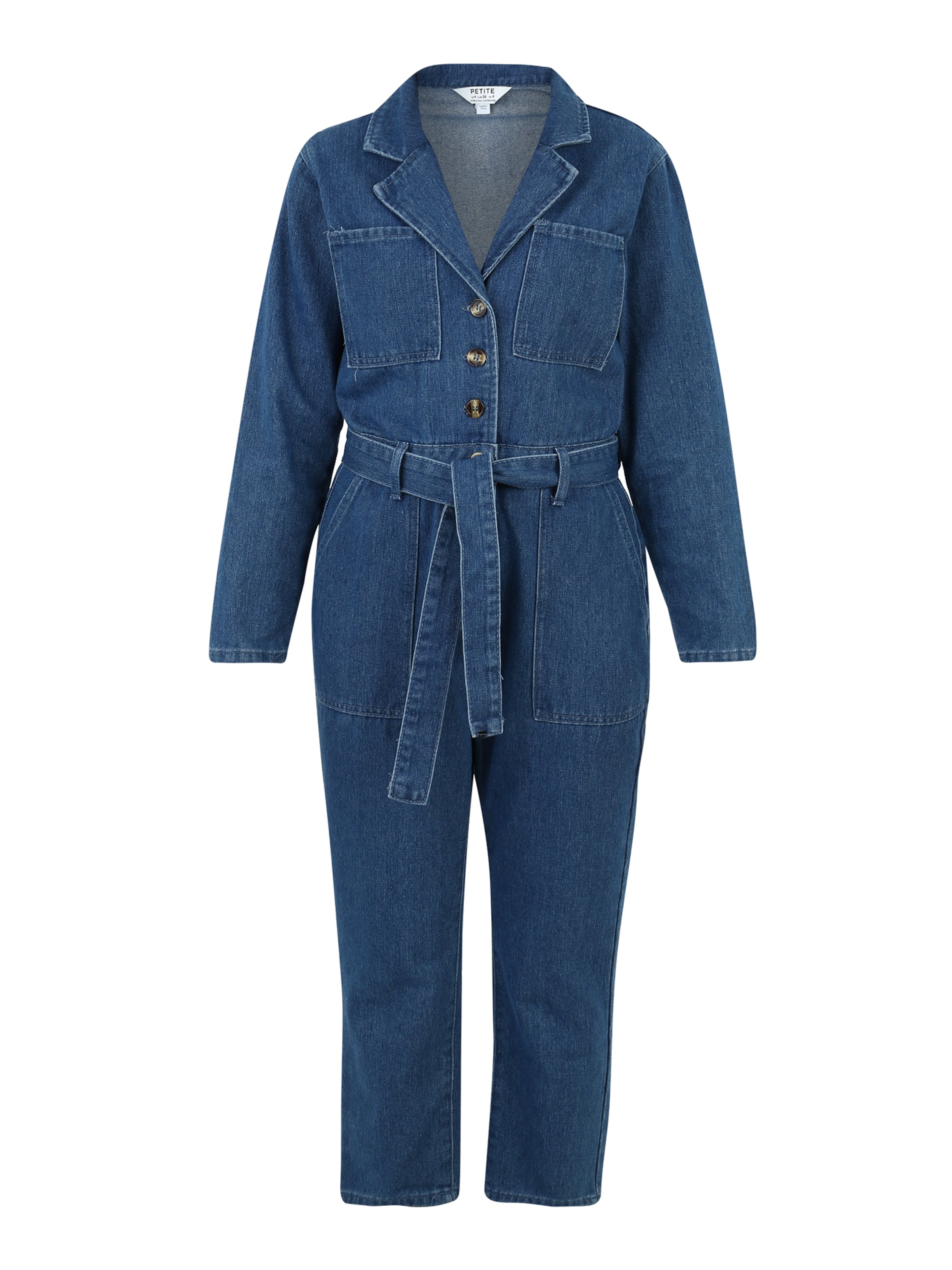 Dorothy Perkins Petite Jumpsuit i blå: framsida